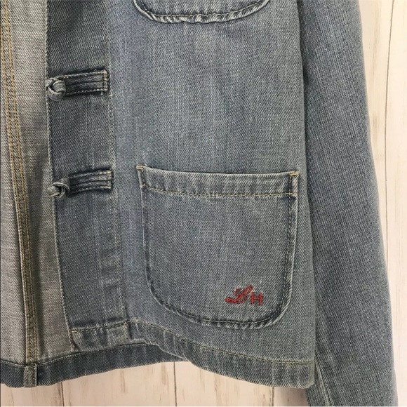 Leon And Harper Virgile Bleach Denim Jacket - Picture 7 of 8